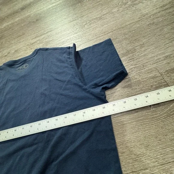 Under Armour Shirt Adult Large Blue Athletic Short Sleeve Activewear‎ Graphic - Picture 6 of 7
